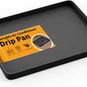 LBG Products Portable Air Conditioner Drip Tray Condensate Drip Pans for 5000-14000 BTU Portable AC Units,Portable AC Drip Pan Catch & Prevent Spills or Leaks from Air Conditioners (Black)