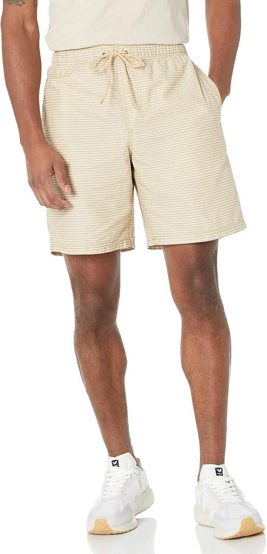 Amazon Essentials Men's 8" Inseam Relaxed-Fit Drawstring Walk Shorts (Available in Plus Size) (XXL)