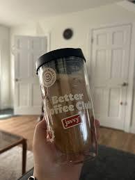Javvy Better Coffee Club Tumbler Keeps Drinks Hot & Cold, 16oz.