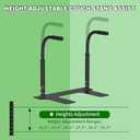 Heavy Duty Couch Stand Assist, Height & Width Adjustable Standing aid & Support Device, Chair/Sofa Stand Assist for Elderly Mobility & Daily Living Sit to Stand(400LBs Loading, Black)