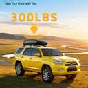Tuyoung 300lbs Lockable Roof Rack Cross Bars Compatible with Toyota 4Runner 2010-2024 with Side ROOF Rails, Heavy Duty Aluminum Roof Crossbars Rooftop Luggage Kayak Racks Carrier Black