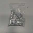 KINNAN 1-3/8" x 1-3/8" Chain Link Fence Gate Latch, Chain Link Parts with Padlock Hole, Galvanized Fence Latch Lock for Fence Gate Frames,Mount to Gate Post