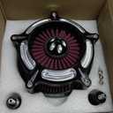 HDBUBALUS Motorcyle Air Cleaner Air Filter Intake Kit Fit For Harley M8 Softail 2018-2023 Touring 2017-2023 Trike 2017-2023 Red