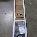 PetSafe Sliding Glass Pet Door - No-Cut DIY Install Doggy Door for Renters - Aluminum Frame - Adjustable Height 75 7/8" to 80 11/16" - Ideal for Large Dogs Up to 100 lb - White