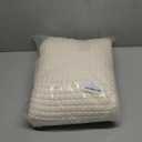 100% Cotton Waffle Weave Queen Bed Blanket | Soft, Breathable, and Lightweight Blanket for All-Seasons | Perfect for Layering | Brielle Collection (King, Ivory)