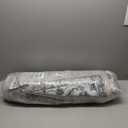 WILLSUN Washable Area Rugs, 8x10 Non-Slip Boho Large Area Rugs for Living Room, Bedroom, Machine Washable Vintage Rug, Indoor Floral Print Carpet for Home Decor, Kid & Pet Friendly Mat (Grey)