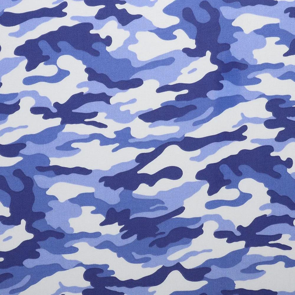MOOK FABRICS Camo Fabric [45in. Wide] – Digitally Printed, 100% Cotton Material for Quilting, Home Decor Accents | Running Dress Cloth | Arts, Crafts & Sewing, Blue 15 Yard Bolt
