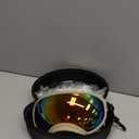 Large Dog Sunglasses with Adjustable Strap UV Protection, Winproof Puppy Sunglasses, Suitable for Medium-Large Pet Glasses, Dogs Eyes Soft Goggles, Khaki Colours