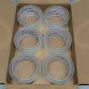 Clear Packing Tape, Heavy Duty Packaging Tape Refills 6 Rolls, 2 inch x 65 Yards, Shipping Tape Box Tape Mailing Tape for Shipping Packaging Moving Sealing and Storage