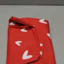 Horaldaily Valentine Tablecloth 5270 Inch Rectangle, Mini Love Hearts Red Washable Table Cover for Party Picnic Dinner Decor