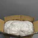 JOLLYVOGUE White Comforters Queen Size, 3 Pieces Ruffle Seersucker Queen Comforter Set for All Season, Lightweight Soft Shabby Chic Bedding Sets for Women1 Comforter, 2 Pillowshams