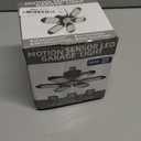 Motion Sensor Garage Light, 20000LM 200W Garage Lights Ceiling Led Motion Activated,Motion Light Indoor with Dusk to Dawn, E26/E27 Screw in Shop Light for Basement Barn Attic Warehouse (1Pack)