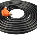 SureSave RV Extension Cord 50-Amp | 30 Feet Heavy-Duty Power Cord for Generator, RV Campers, and EV Charging | NEMA 14-50P Plug with Handle Grip, UL Certified (30 Feet)