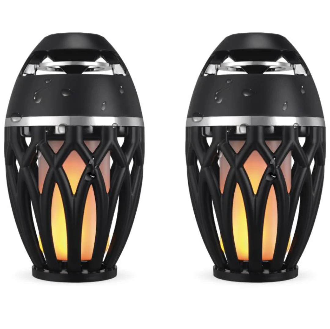 iLive TIKI Ultra Bluetooth Speaker with LED Flame