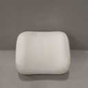 Momcozy Knee Pillow for Side Sleepers, Soft Memory Foam Support Spine Alignment Pregnancy Leg Pillow for Hips, Back, Sciatica Pain, Fixed Strap for Moving, Wider Contact Even Pressure (Ivory)