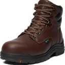 Timberland PRO Men's Titan 6 Inch Alloy Safety Toe Waterproof Industrial Boot (7 X-Wide, Dark Mocha Brown-2024 New)