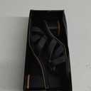 SM New York Jordan NIB Strappy Black Brown Heeled Sandals Open Toe Block Heel Womens 9L & 8R Sizes