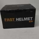 ActionUnion Tactical Airsoft Paintball Fast Helmet with Cover PJ Type Adjustable Protective NVG Mount for Multicam Military Sports Hunting Shooting (Black-CP) M