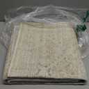 MIULEE 2x6 Washable Hallway Runner Rug, Vintage Long Rug for Hallway Kitchen Bedroom Laundry Room Bathroom, Non-Slip Stain Resistant Soft Throw Carpet Floor Mat, Neutral Beige