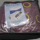 Pack of 100 Spandex Dark Burgundy Chair Sashes with Gold Buckles, Stretch Chairs Sashes for Wedding Party Bridal Shower Event Decor Chair Bands Bows (Dark Burgundy Sashes, Gold Buckles)