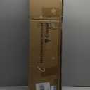 Annecy 6ft Pre-Lit Fir Pencil Christmas Tree, Green Classic Artificial Slim Skinny Christmas Tree for Home, Office, Shop, Party Decoration w/ 400 Tips, 200 Warm White Lights, Metal Hinges & Base, 6 ft