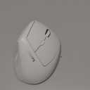 PHILIPS Ergonomic Mouse - Vertical Mouse with 800/1200/1600 Adjustable DPI, 6 Silent Buttons, Auto Power Saving,Light Weight,2.4GHz Wireless Mouse for Laptop,Desktop, PC- White