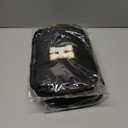 3 x Father's Day Gift: Personalized Crossbody Bag - Initial White H, Black