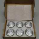 GU10 120V 50W Halogen Light Bulbs for Track and Range Hood, GU10+C Candle Warmer Lamp with Dimmable, 2700K Warm White, 6000+Hours Long-Lasting Pack of 6