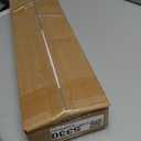 Art3d Premade Board and Batten Paintable Wainscoting Kit, MDF Accent Wall Panel for Kitchen Bedroom Living Room Home Decor Covers 94.5 x 54 in. Molding Trim Slat with Edge Strip (Log Color)