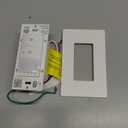 Amazon Basics Smart Motion Sensor Dimmer Switch, 3-Way, Works with Alexa Only, 2.4 GHz Wi-Fi, No Hub Required, Voice Control, White (1 Pack)