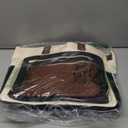 LOVEVOOK Teacher Tote Bag for Women, Laptop Bag Work Bags Computer Bag, Professional Briefcase Business Large Purses Handbag Gifts, Black-Beige-Brown, 17 Inch