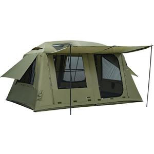 MC TOMOUNT Inflatable Tents for Camping, 6/8/10 Person Large Family Blow Up Camping Tent with Hand Pump, Easy Setup Air Glamping Tent for Outdoor Party Picnic
