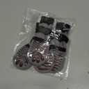 SlowTon Dog Socks with Double-Sided Grippers - 4PCS Dogs Grip Socks for Hot & Cold Pavement or Hard Floors, Non-Slip Paw Traction Protectors for Senior Small Medium Large Dogs(Grey, S)