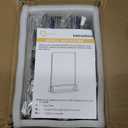 Daofary Acrylic Sign Holder 4x6, 14 Pack Double Sided Clear Gold Frame Tabletop Display, Menu Flyer Table Number Holder for Wedding Reception and Restaurant Tables