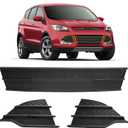 BXZ Front Bumper Insert Lower Grille Outer Grill 3pcs For 2013 2014 2015 2016 Ford Escape SE|S|S Puls