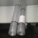 Pack of 2 Office Chair Mat for Carpets, 48" x 36" Clear Chair Mat for Carpeted Floors, Heavy Duty Under Desk Protector Carpeted Floors Mats, Rolling Computer Floor Mats with Studs for Home and Office