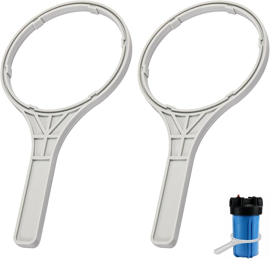 144368 Water Filter Housing Wrench Replacement for Pentek SW-4 Water filter Wrench for Whole House Filter, Fit for 20 "Big Blue Water Filte, For Removal of Big Blue Diameter 6 Inches Water Filte-2PCS