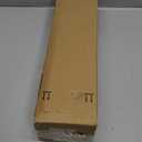 No-Screw Under Desk Cable Management Tray - Self-Adhesive Installation, Cord Management, Cable Tray, Under Desk Wire Organizer - Black Set of 2