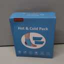 Comfytemp Ankle Ice Pack Wrap Brace for Swelling, Foot Pain Relief, FSA Eligible HSA, 2 Gel Packs for Injuries Reusable, Hot Cold Compress for Plantar Fasciitis, Heel Spur, Achilles Tendonitis, Gift