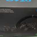 Logitech G920 Driving Force Racing Wheel and Floor Pedals, Real Force Feedback, Stainless Steel Paddle Shifters, Leather Steering Wheel Cover for Xbox Series X|S, Xbox One, PC, Mac - Black