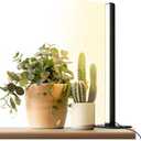 LED Grow Light for Indoor Plant, MistyJungle Full Spectrum Plant Light for Seed Starting with Timer 16.8" 10 Level Dimmable Standing Plant Growing Lamp for Greenhouse Hanging Grow Light for mini Plant