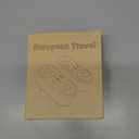 2 Pack European Travel Plug Adapter with USB C, CHUAFIUR International Power Adapter for Italy Spain France Germany, American to European Travel Must Haves - to Most Europe EU (Type C)