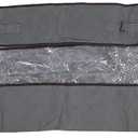 Underbed Storage Bags for Bedding, 45L Under Bed Storage Bag 20x36x7" Transparent Window Large Opening Closet Organizer Clothes Storage Bin for Clothes Quilts Blankets Bedding 3 Pack