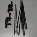 1 Set Adjustable Balloon Arch Stand Kit Fiber Rod Frame for Showers Birthdays and Weddings Easy Assembly Lightweight and Stable Support for DIY Decorations