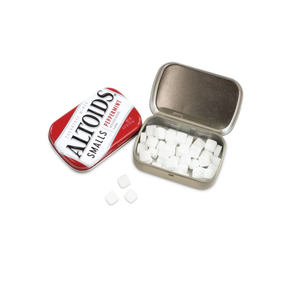 Altoids Smalls Sugar Free Mints, Peppermint, 0.37 oz, 9 Tins/Pack (20900486), BB DAte: 09/2025