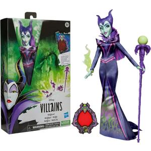 Disney Villains Maleficent Fashion Doll, Accessories and Removable Clothes, Disney Villains Toy for Kids 5 Years and Up