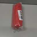 One Piece Bathing Suit for Women Tummy Control Swimsuits Square Neck Ruched Modest Swimwear (Large, Red)