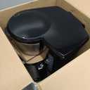 BLACK+DECKER 12 Cup Thermal Programmable Coffee Maker with Brew Strength and VORTEX Technology, Black/Steel, CM2046S