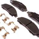 ACDelco Silver 14D1039CHF1 (19387581) Ceramic Front Disc Brake Pad Set with Clips