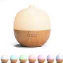 ARVIDSSON Essential Oil Diffuser, 100ml Small Aromatherapy Diffuser with Mood Light, Ultrasonic Oil Diffusers for Home, Mini Diffuser for Essential Oils, Gift for Women (Wood Grain)